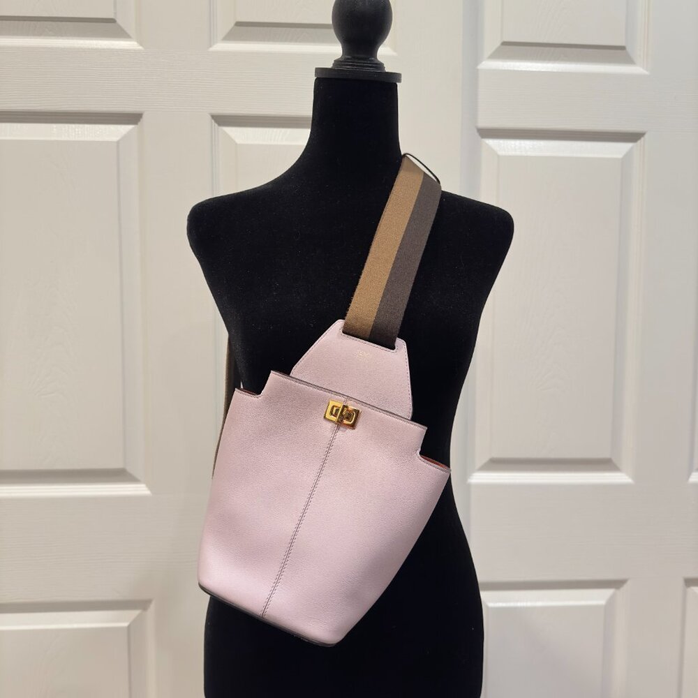 Fendi Guitar Strap Bag in Lavender